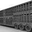 3d cattle trailer merritt 53ft model