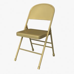 3dsmax folding chair