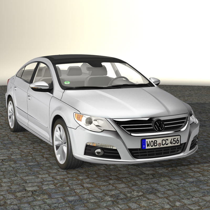 Passat Cc 3d Model