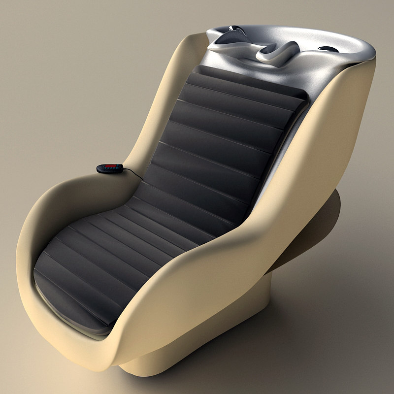 3d Hairwash Chair Modern Massage Model