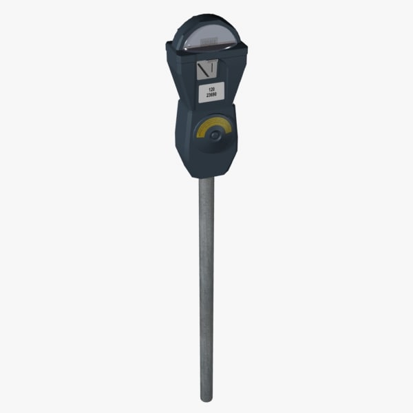 parking meter 3d model