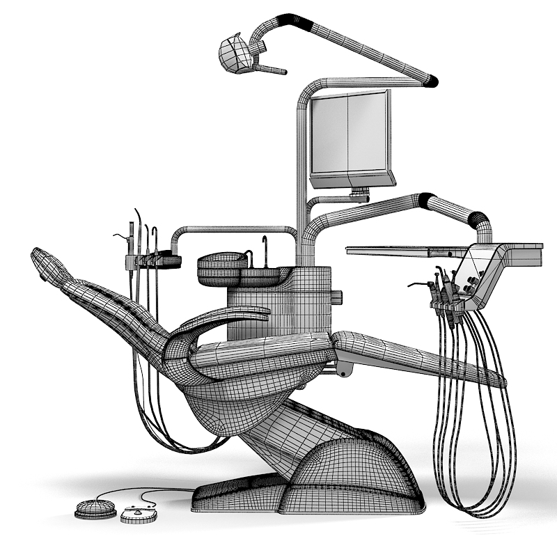 nardi herrero equipo dental 3d model