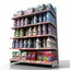 3d model detergents shelf