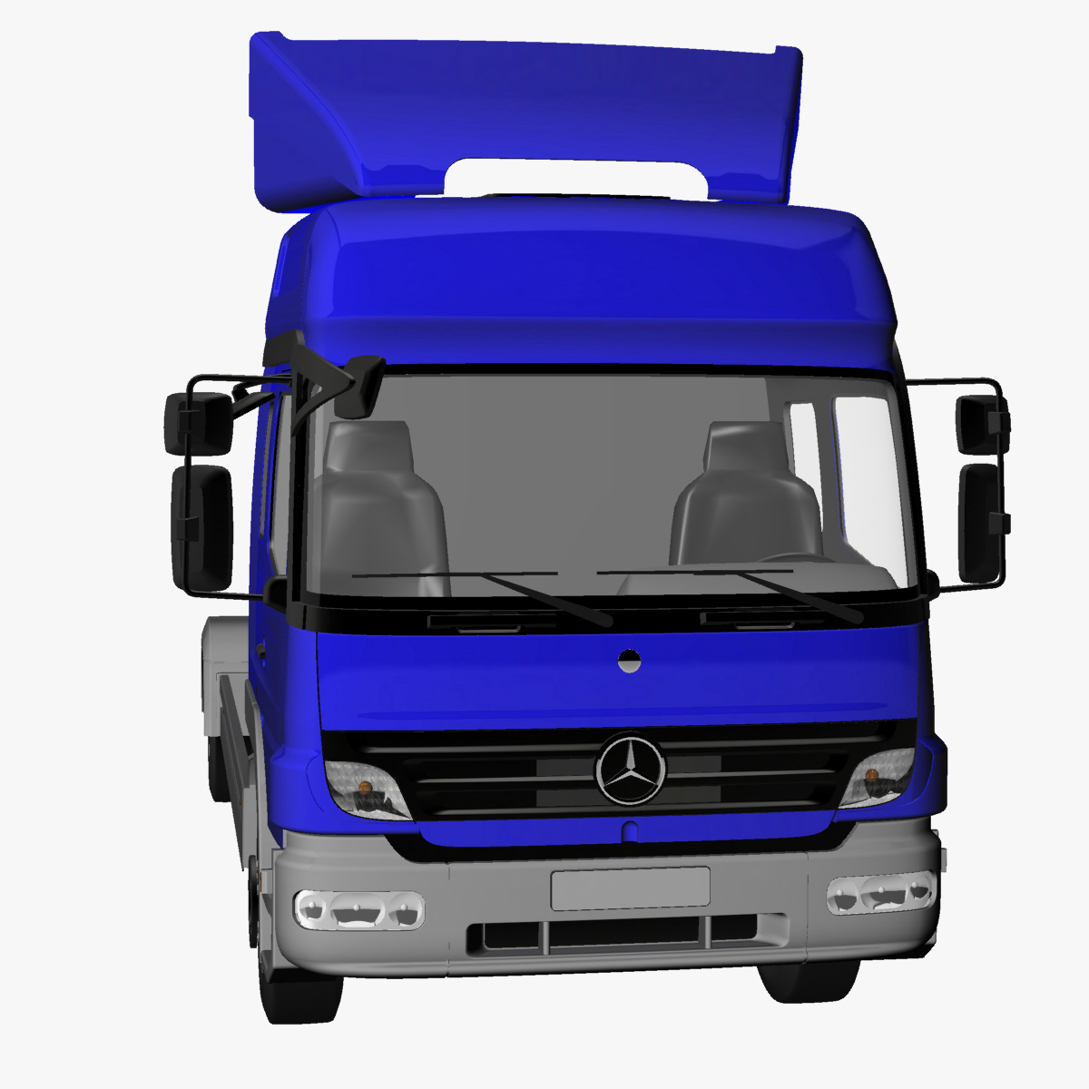 atego roof 3d model