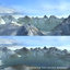 3d mountains landscape terrain model