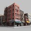 3d Fbx Buildings City Block Architectural