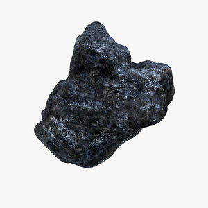 hematite stone space 3d model