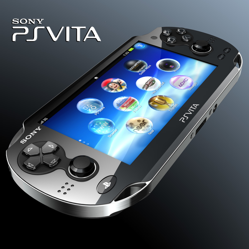 ps vita sony 3d model