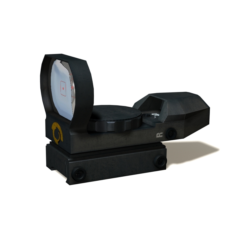 optical collimator 3d model