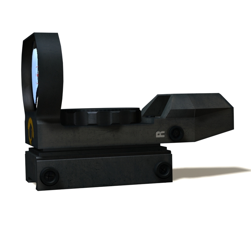 optical collimator 3d model