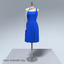 3ds max elegant dress dummy showroom