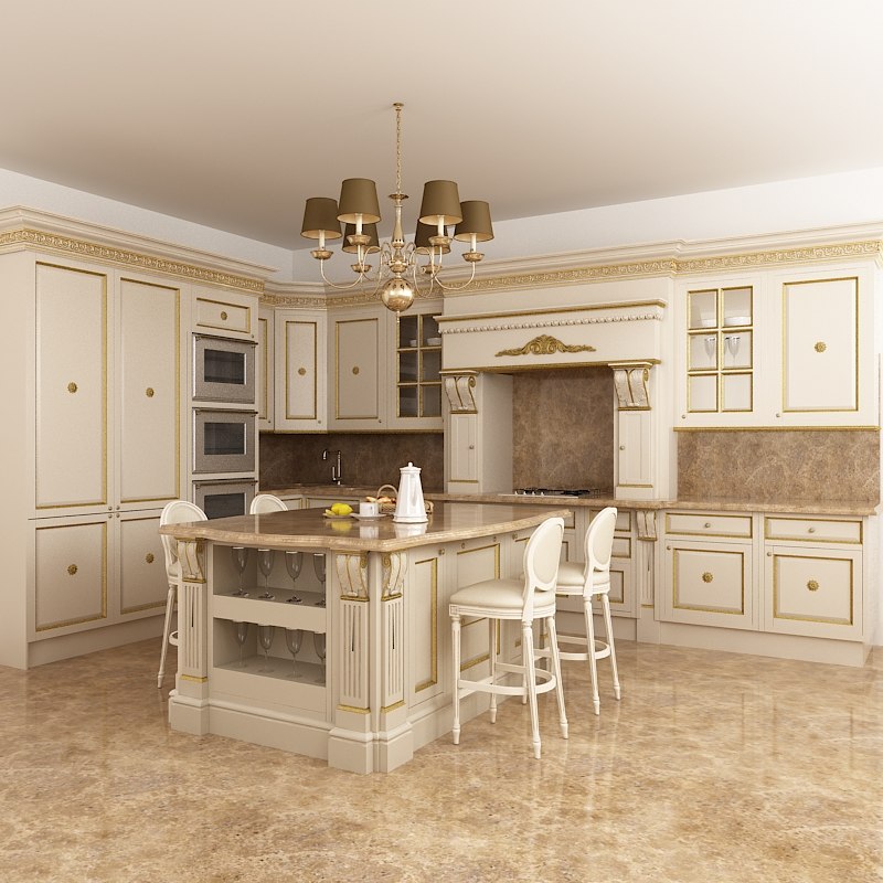 Kitchen Island 3d Model kitchen francesco molon model Kitchen Island 3d Model kitchen francesco molon model