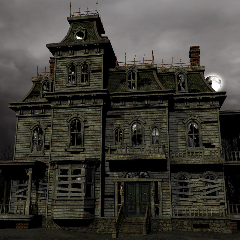 haunted mansion 3d tour