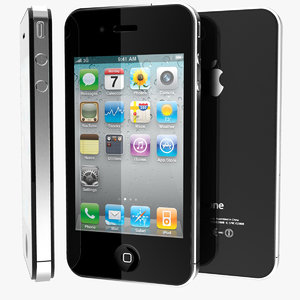 iphone phone 4 3d model