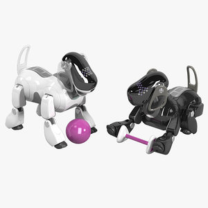3d 3ds sony aibo ers-7