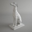 dog statue 3d model