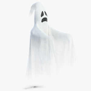 halloween ghost 1 3d max