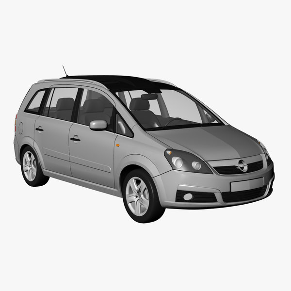 opel zafira panorama 3d model