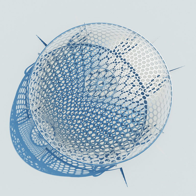 3d standing structure