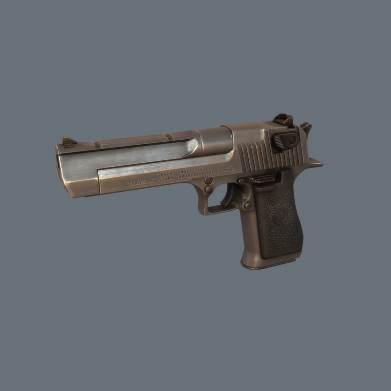 3d desert eagle pistol