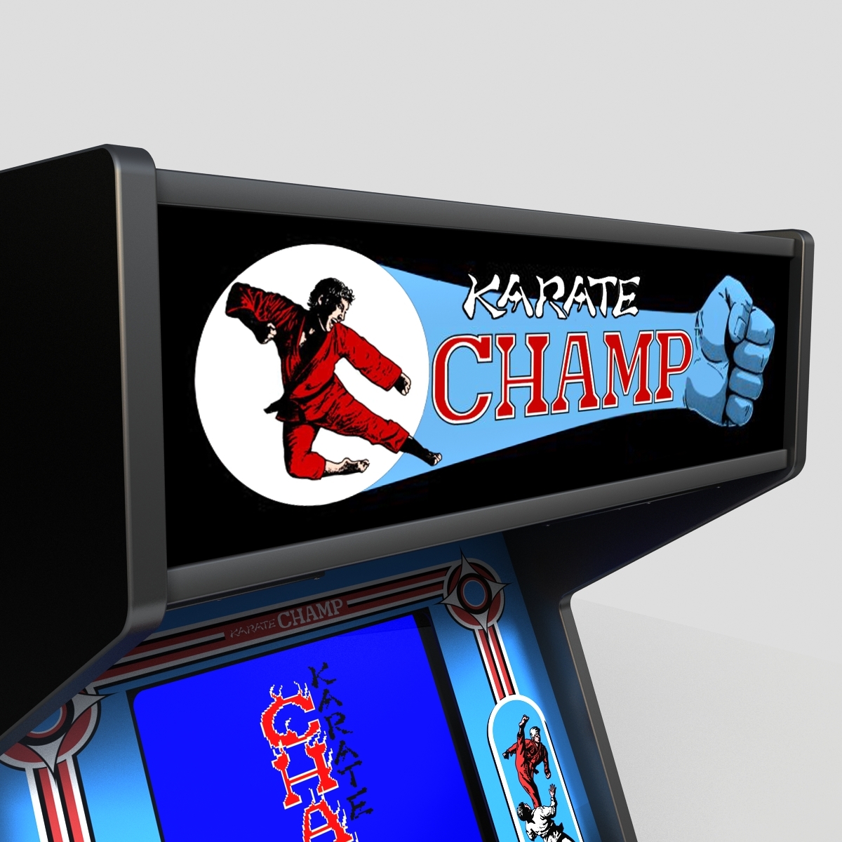 3d karate champ arcade model