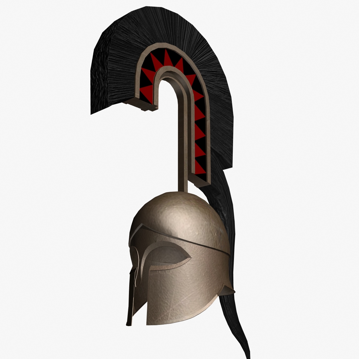 希腊头盔3d模型