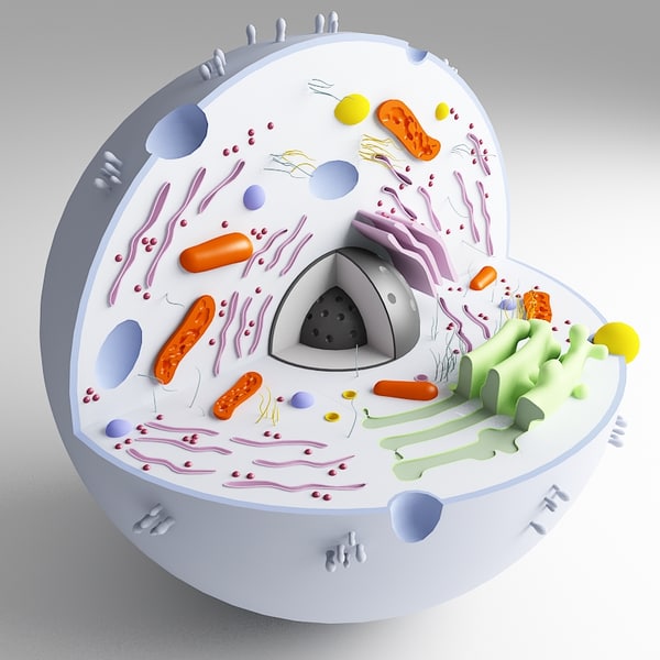 3d 3ds biological cell