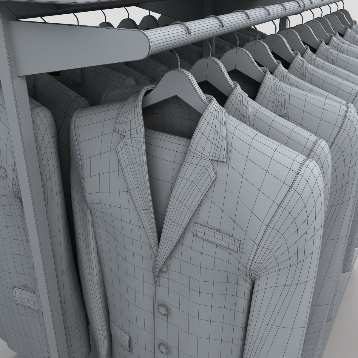 suit rack 3d max