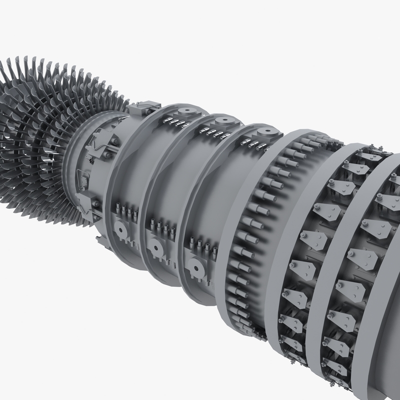 Gas Turbine 3d Max