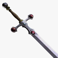 3d Samehada Sword Model