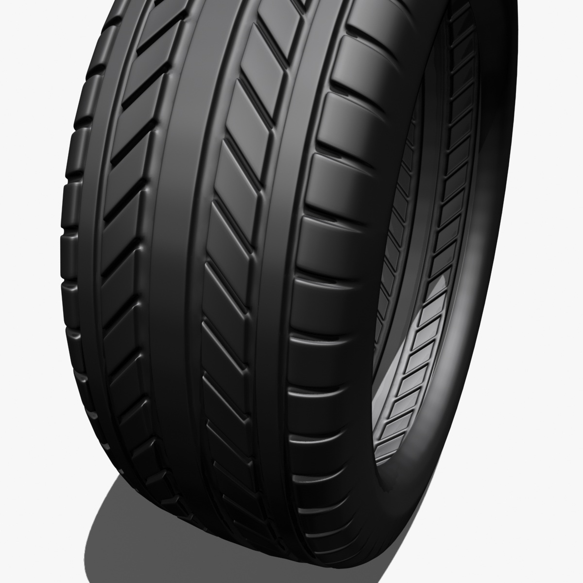 car tire 3d model