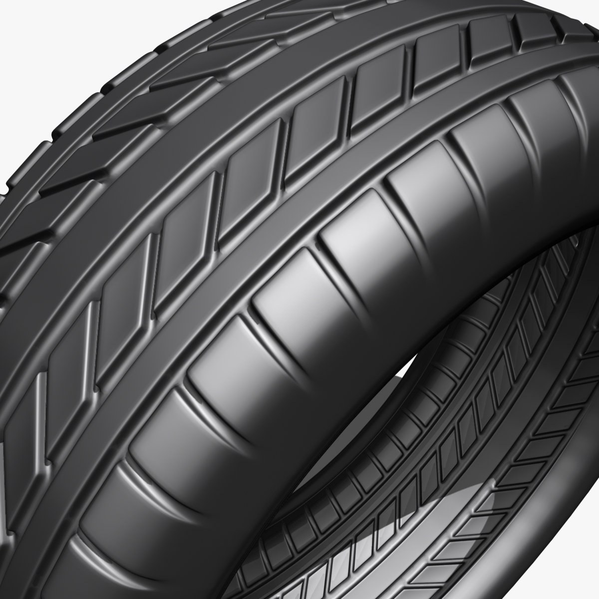 car tire 3d model