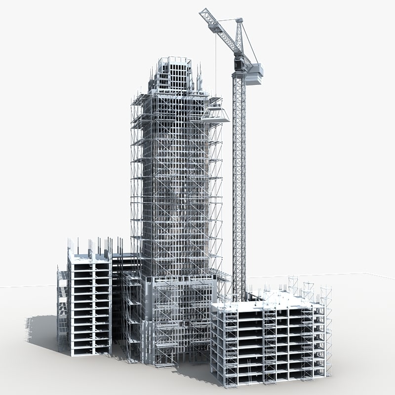 building construction 5 3d max