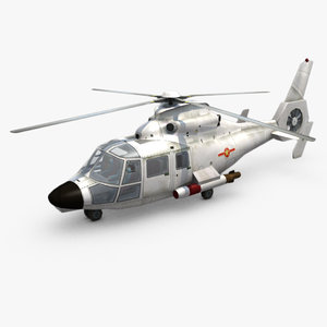 3d obj harbin z-9c helicopters z-9