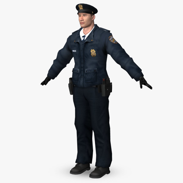 3d police officer