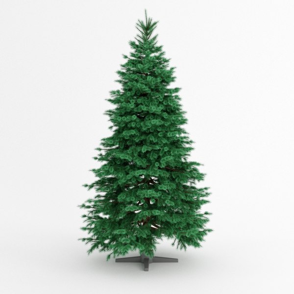 christmas tree 3d obj