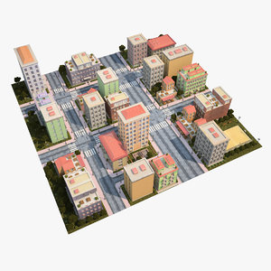 city houses model