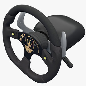 3d maserati steering wheel 2