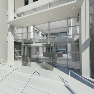 office building 3d max