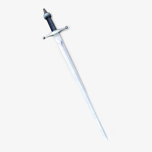 medieval sword 3d max