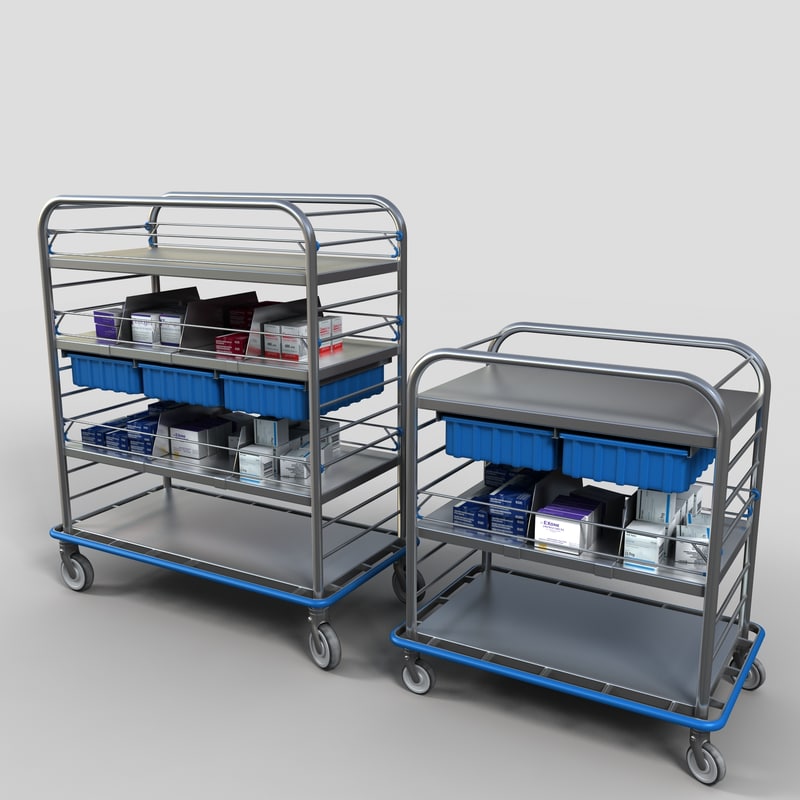 medical supply cart max