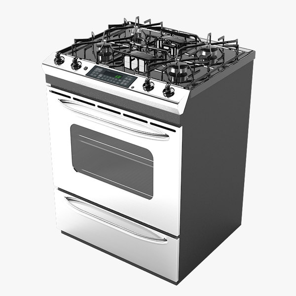 modelo 3d Estufa de cocina eléctrica general - TurboSquid 644150