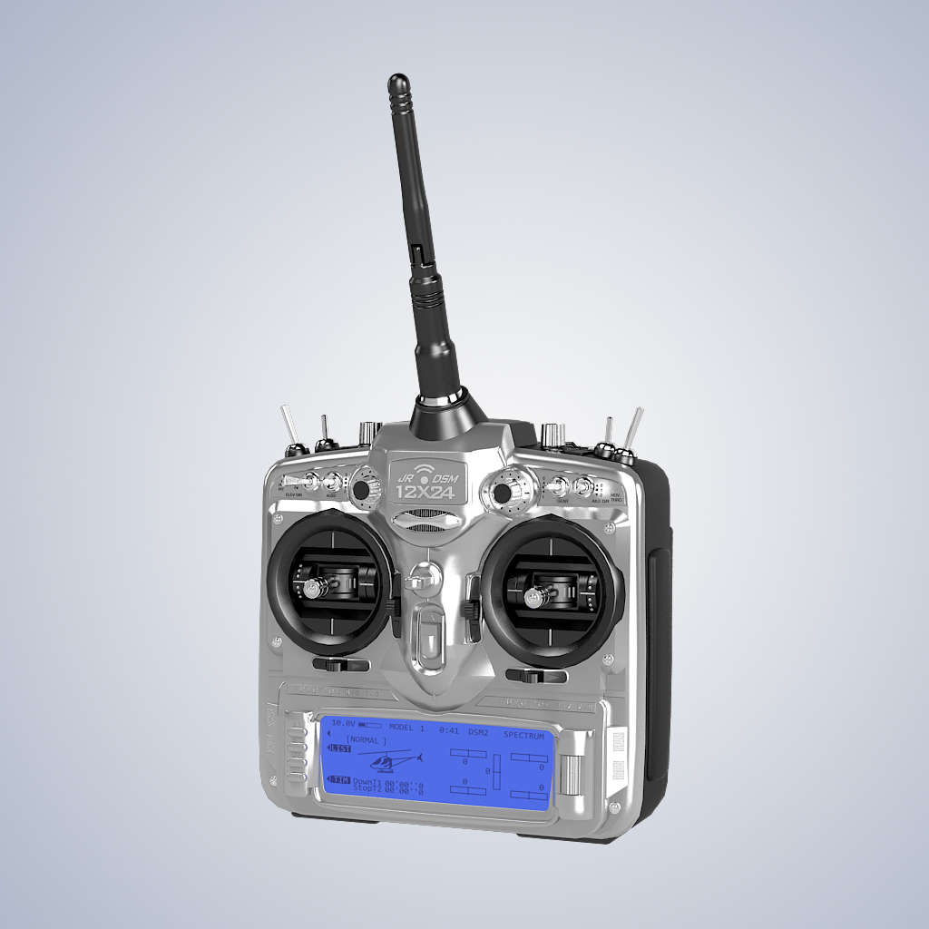 transmitter jr-12x dsm 3d 3ds