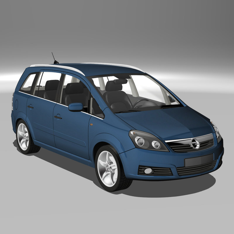 Zafira B 3d Model