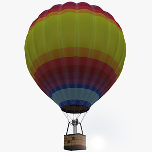 3d model air balloon 2
