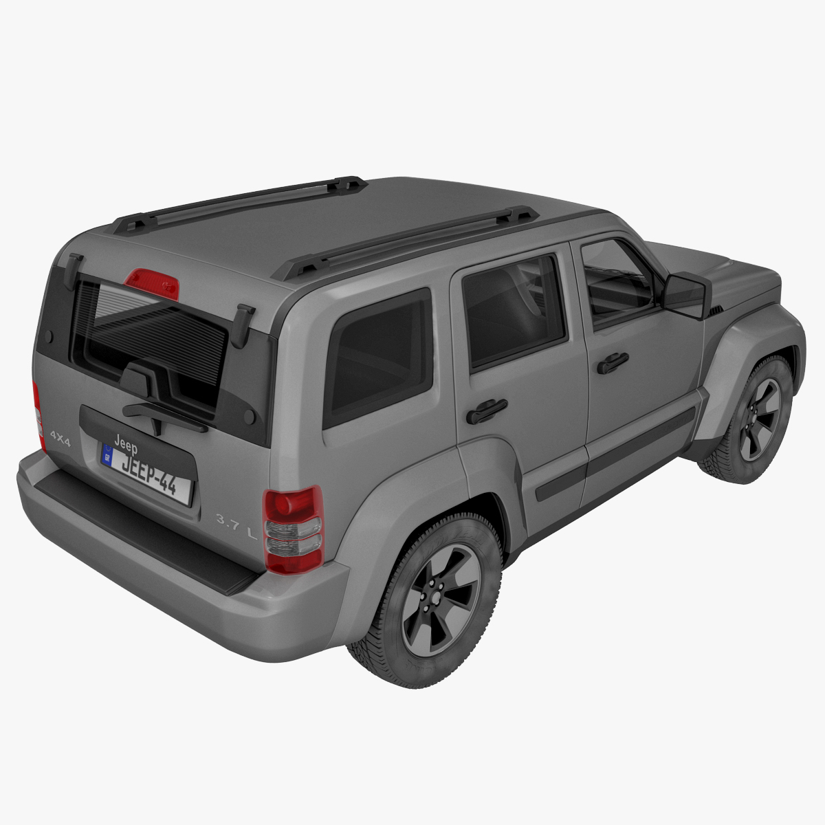jeep liberty 3d model