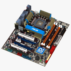 3d motherboard asus p5e3 premium model