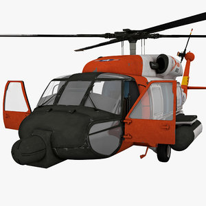 sikorsky hh 60 jayhawk 3d model
