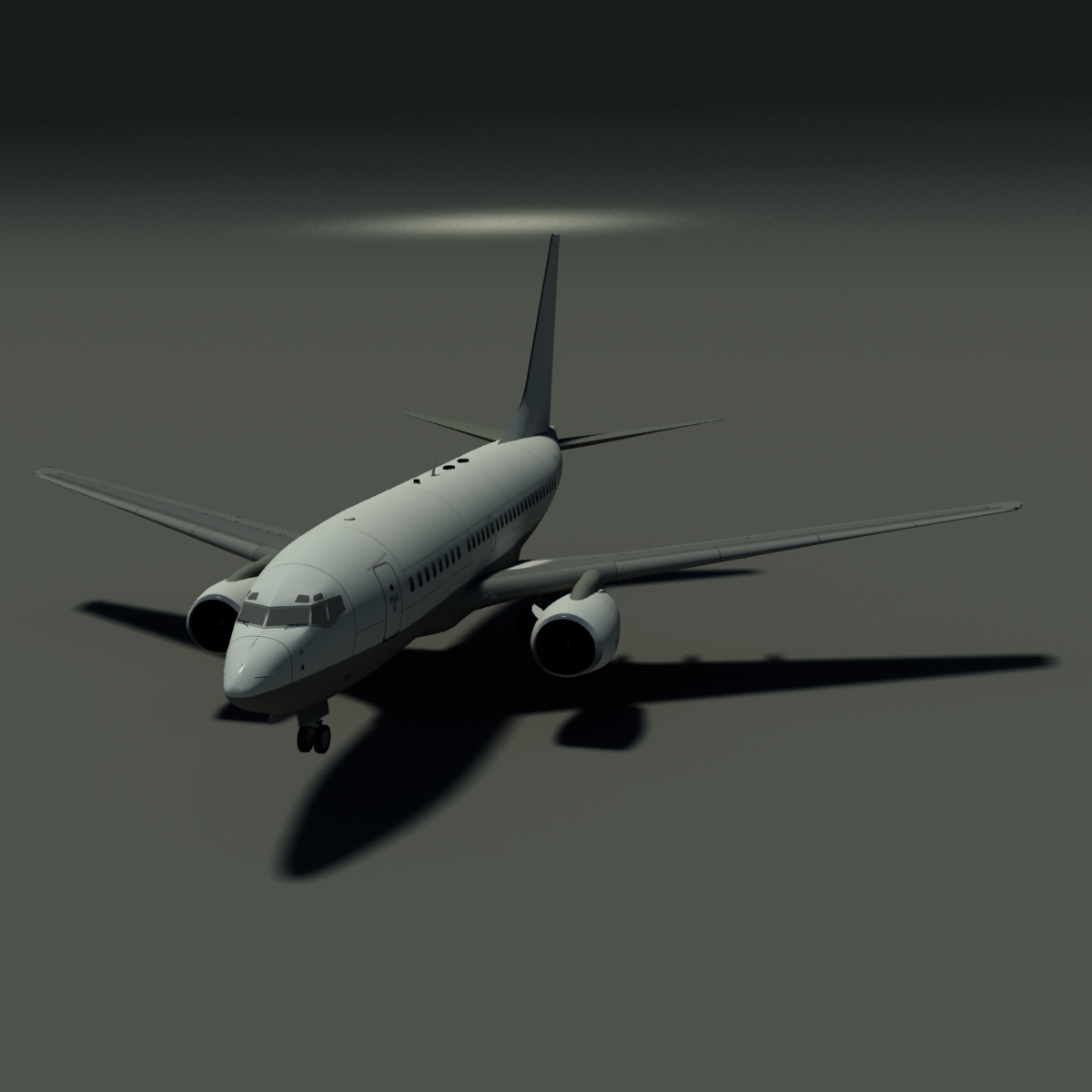 B 737-600 3d Model