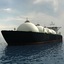 tanker ship lng 3d max